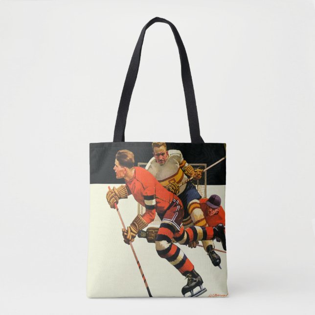 Eishockeyspiel Tasche (Vorderseite)