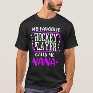 Eishockeyspieler nennt Me Nana Coach Sport Graph T-Shirt
