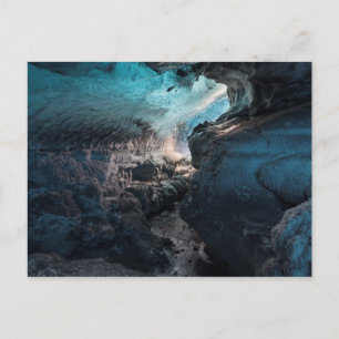 Eishöhle Innenaufnahme Postkarte