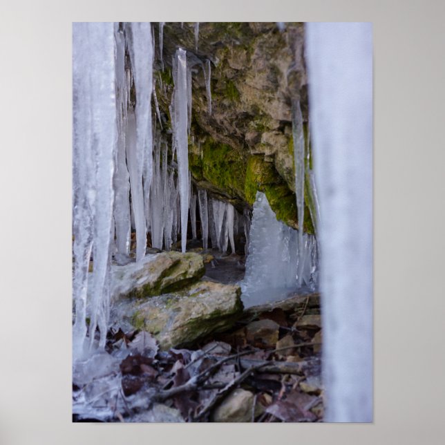 Eishöhle Poster (Vorne)