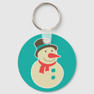 Eisig der Snowman-Schlüsselanhänger Schlüsselanhänger
