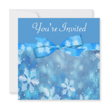 Eisige blaue Winter-Märchenland-Hochzeit