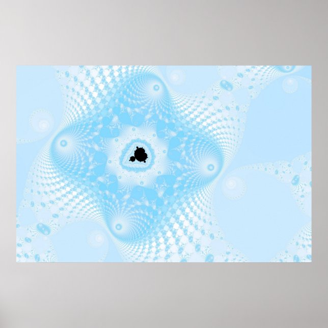 Eisige Gewässer Poster (Vorne)