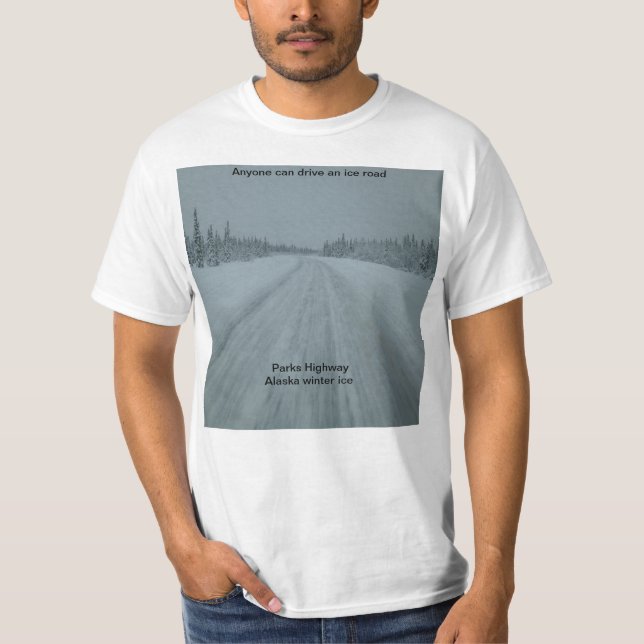 Eisiger Straßen-T - Shirt (Vorderseite)