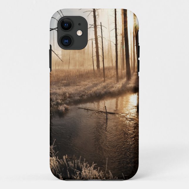 Eisiger Yellowstone-Morgen Case-Mate iPhone Hülle (Rückseite)