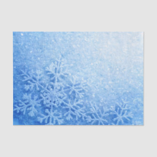 Eisiges Seidenpapier des Blau-10lb, weiß
