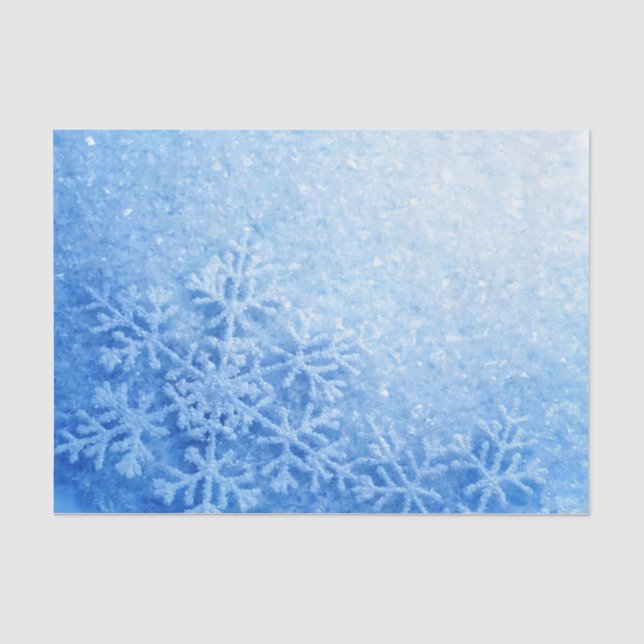 Eisiges Seidenpapier des Blau-10lb, weiß (Vorderseite)