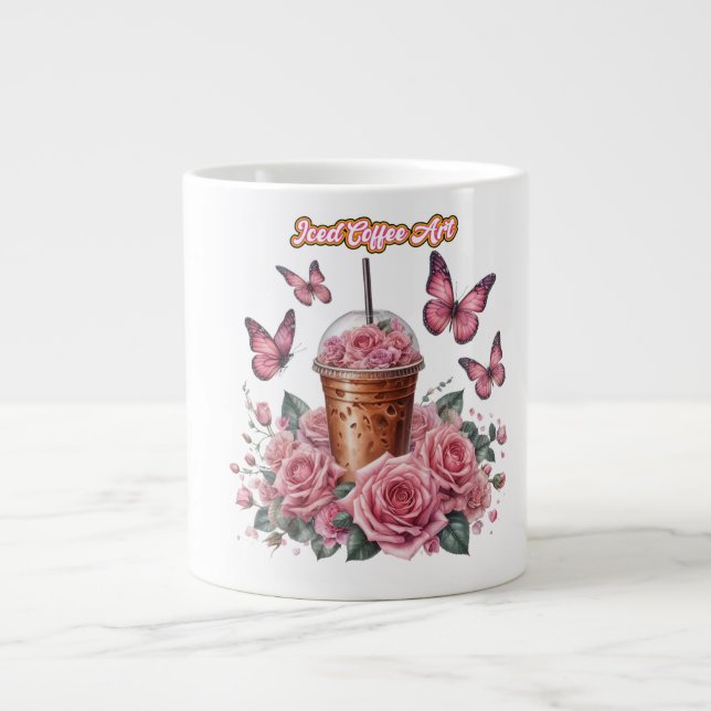 Eiskaffee Jumbo-Tasse (Vorderseite)