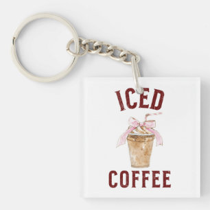 Eiskaffee Schlüsselanhänger