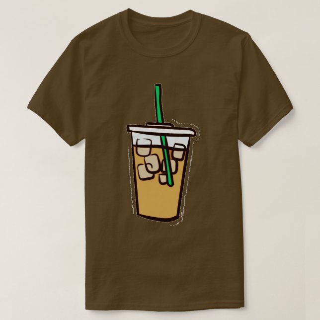 Eiskaffee T-Shirt (Design vorne)