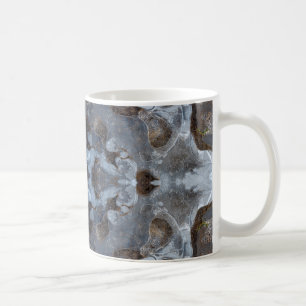 Eiskaleidoskopmuster Kaffeetasse