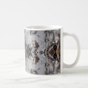 Eiskaleidoskopmuster Kaffeetasse