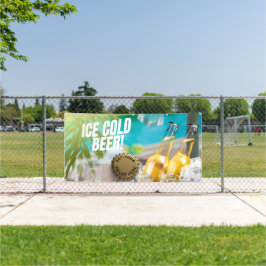 Eiskalt-Bier-Convenience Store-Gasstation Banner