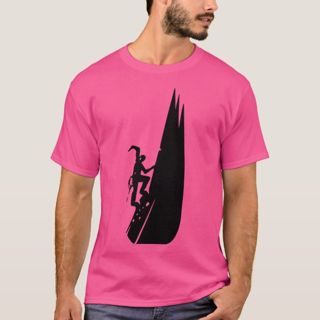 Eisklettern aktiv T-Shirt (Vorderseite)