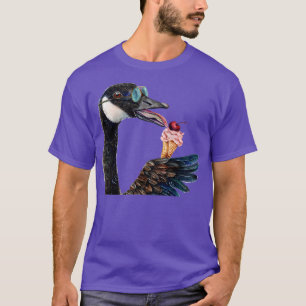 Eiskrem Kanadische Gänse T-Shirt