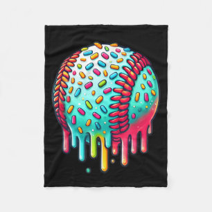 Eiskrem Tropfen Baseball Stuff Baseball Tropfen fü Fleecedecke