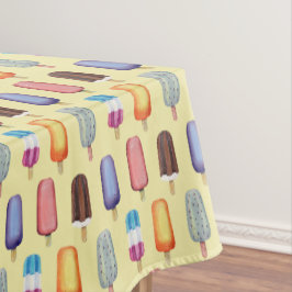 Eiskremmuster Tischdecke