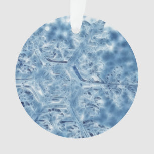 Eiskristall Fraktal Snowflake Ornament