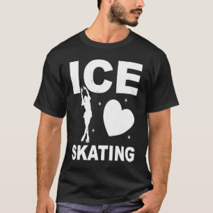 Eiskunstlauf Eislaufen Mädchen Eiskunstlauf T-Shirt
