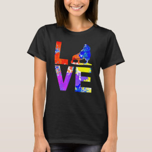 Eiskunstlauf Hockey Eislaufen Schlittschuhläufer E T-Shirt