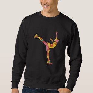 Eiskunstlauf Mädchen und Frauen Eislaufen 7 Sweatshirt