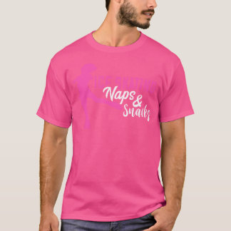 Eiskunstlauf Nickerchen Und Snacks Eiskunstläufer T-Shirt