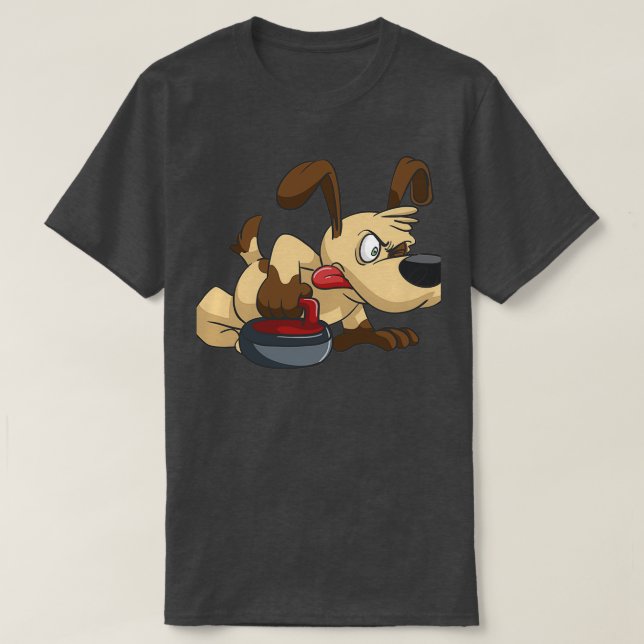 Eiskurven im Winter T-Shirt (Design vorne)