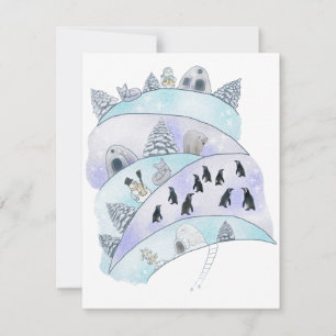 Eisland Feiertagskarte