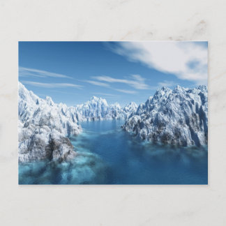Eisland Postkarte