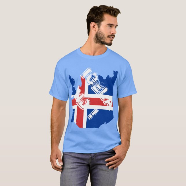 Eisland T-Shirt (Vorne ganz)