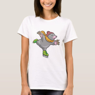 Eislauf Eisskate Wintersport T-Shirt