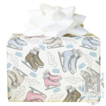 Eislauf Geschenkpapier