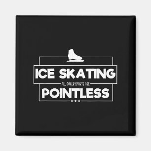 Eislauf-Shirt - Alle anderen Sportarten sind sinnl Magnet