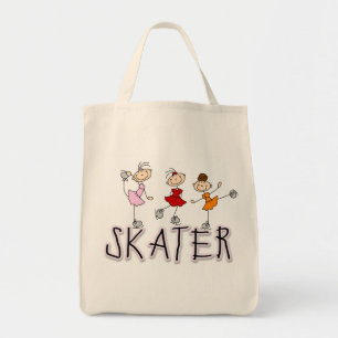 Eislauf-T-Shirts und Geschenke Tragetasche