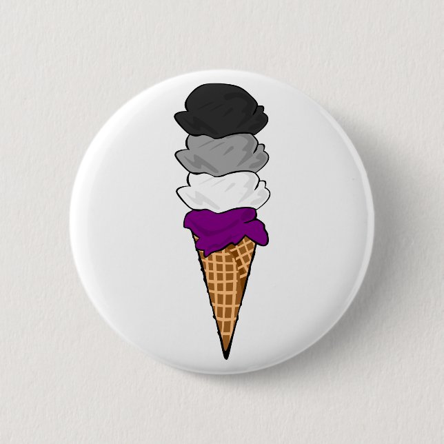 Eislaufcreme Button (Vorderseite)