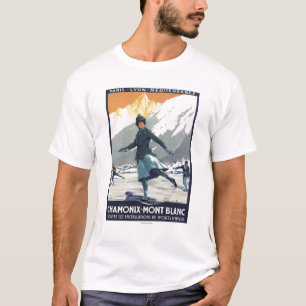 Eislaufen - PLM Olympischer Werbeposter T-Shirt