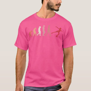 Eislaufkleid Frau Evolution Eislaufen G T-Shirt