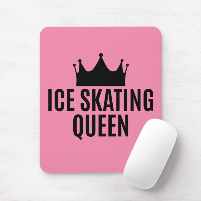 Eislaufkönigin - Eislaufen Mousepad (Mit Mouse)