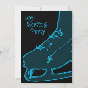 Eislaufparty Paisley Einladung