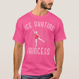 Eislaufprinzessin Eisläufer Mädchen Frauen Eis Sk T-Shirt