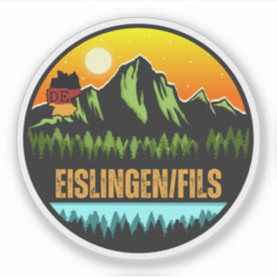 Eislingen Fils, Baden-Württemberg Deutschland Aufkleber