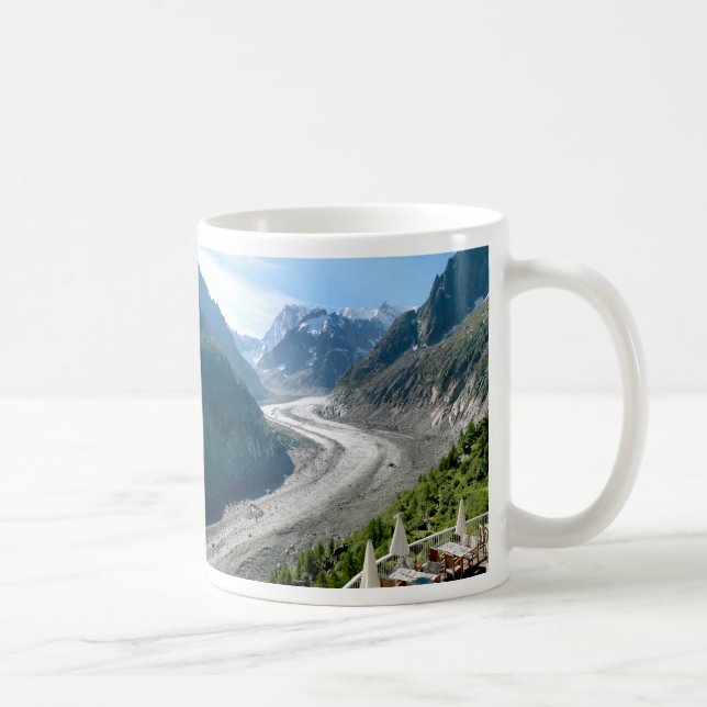 Eismeer - Chamonix Frankreich Kaffeetasse (Rechts)