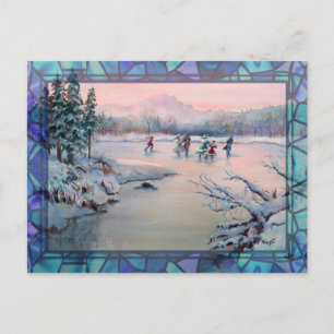 EISPARTY von SHARON SHARPE Postkarte