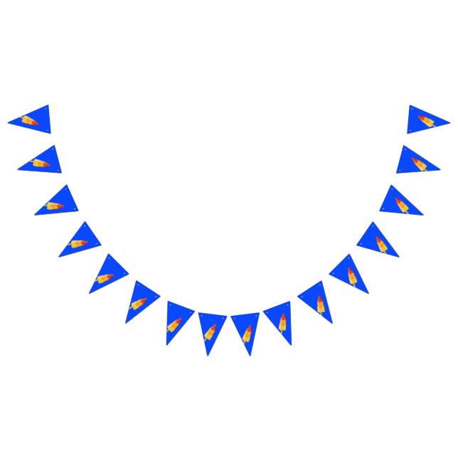 Eisrakete Wimpelkette (Alle)