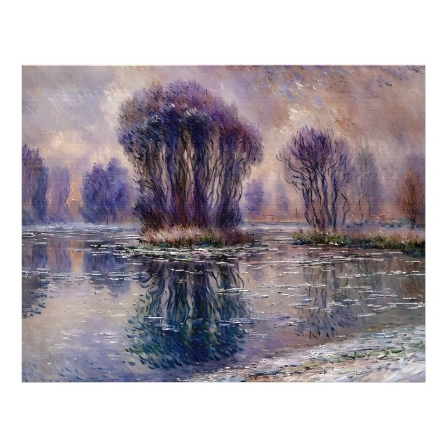 Eisschollen Fotodruck (Vorne)