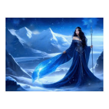Eissorzerin der Tundra-Schneeflocke