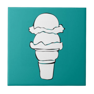Eisspiralen Fliese