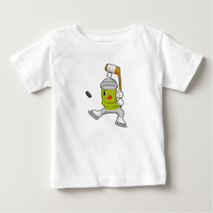 Eisspray Eishockey Eishockey Eishockeystick Baby T-shirt