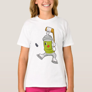 Eisspray Eishockey Eishockey Eishockeystick T-Shirt