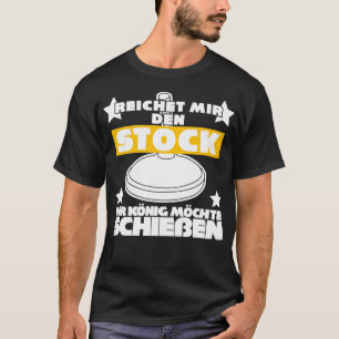 Eisstock-Joke Stock Shooting Sport T-Shirt